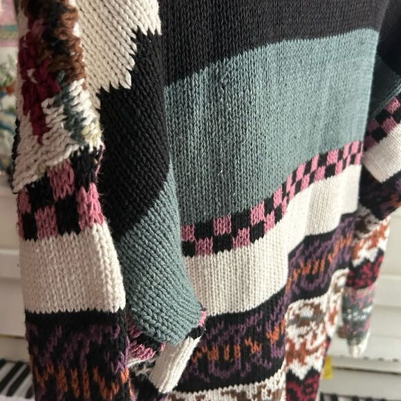 Heirloom Collectables colourful Knit Women's Sweater Size M - Picture 16 of 16